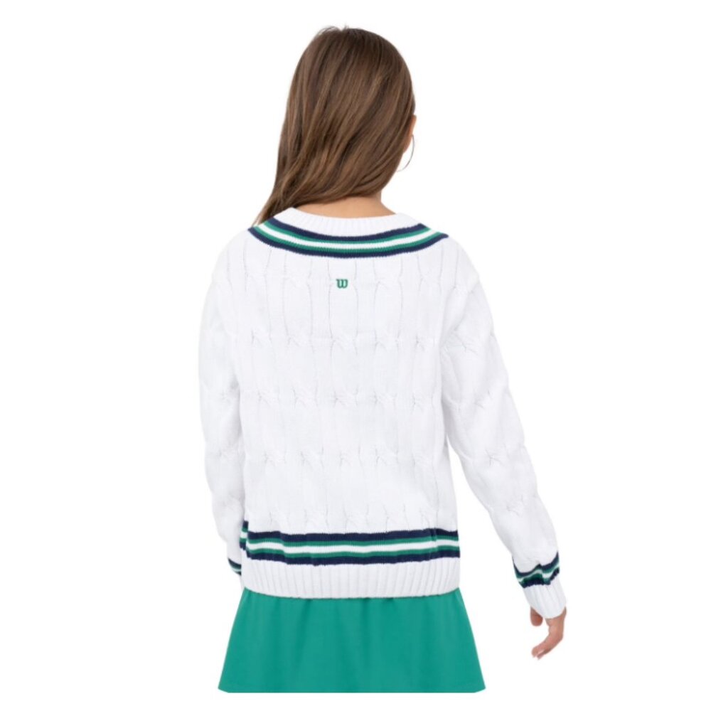 Wilson Girls V-Neck Sweater - Picture 2 of 5